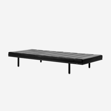 Vipp461 dagseng 200x85x31,5 cm - Black aluminium-black leather - Vipp