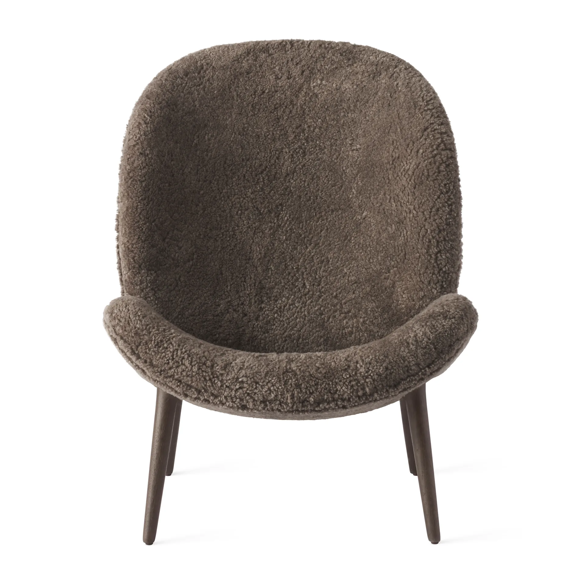 Vipp466 Lodge loungestol, Dark oak-Curly 07 Vipp