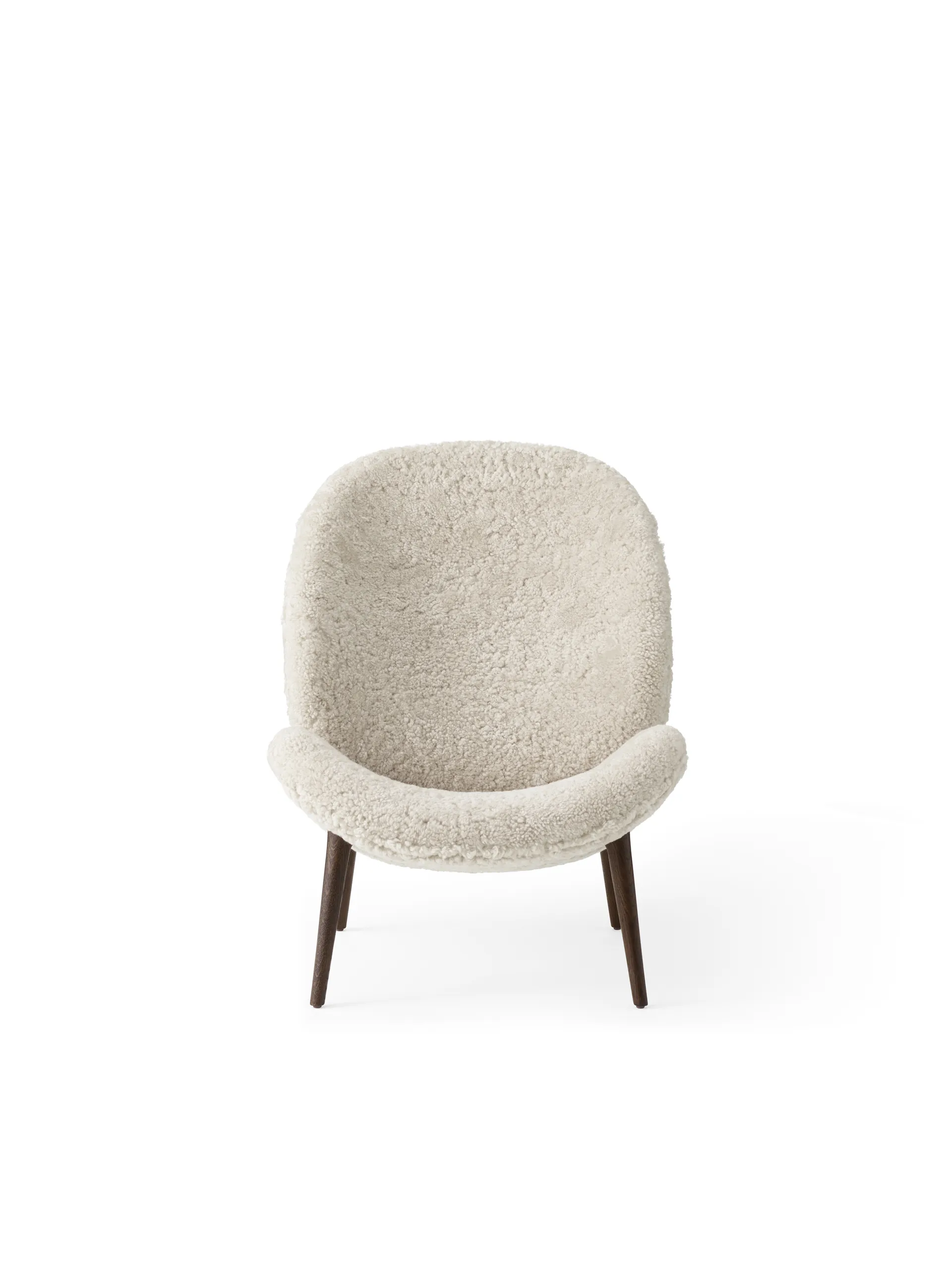 Vipp466 Lodge loungestol, Dark oak-Curly 09 Vipp