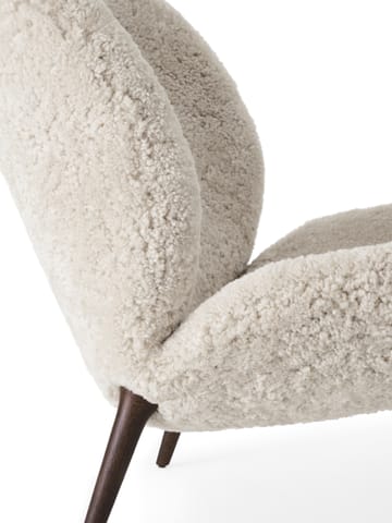 Vipp466 Lodge loungestol - Dark oak-Curly 09 - Vipp