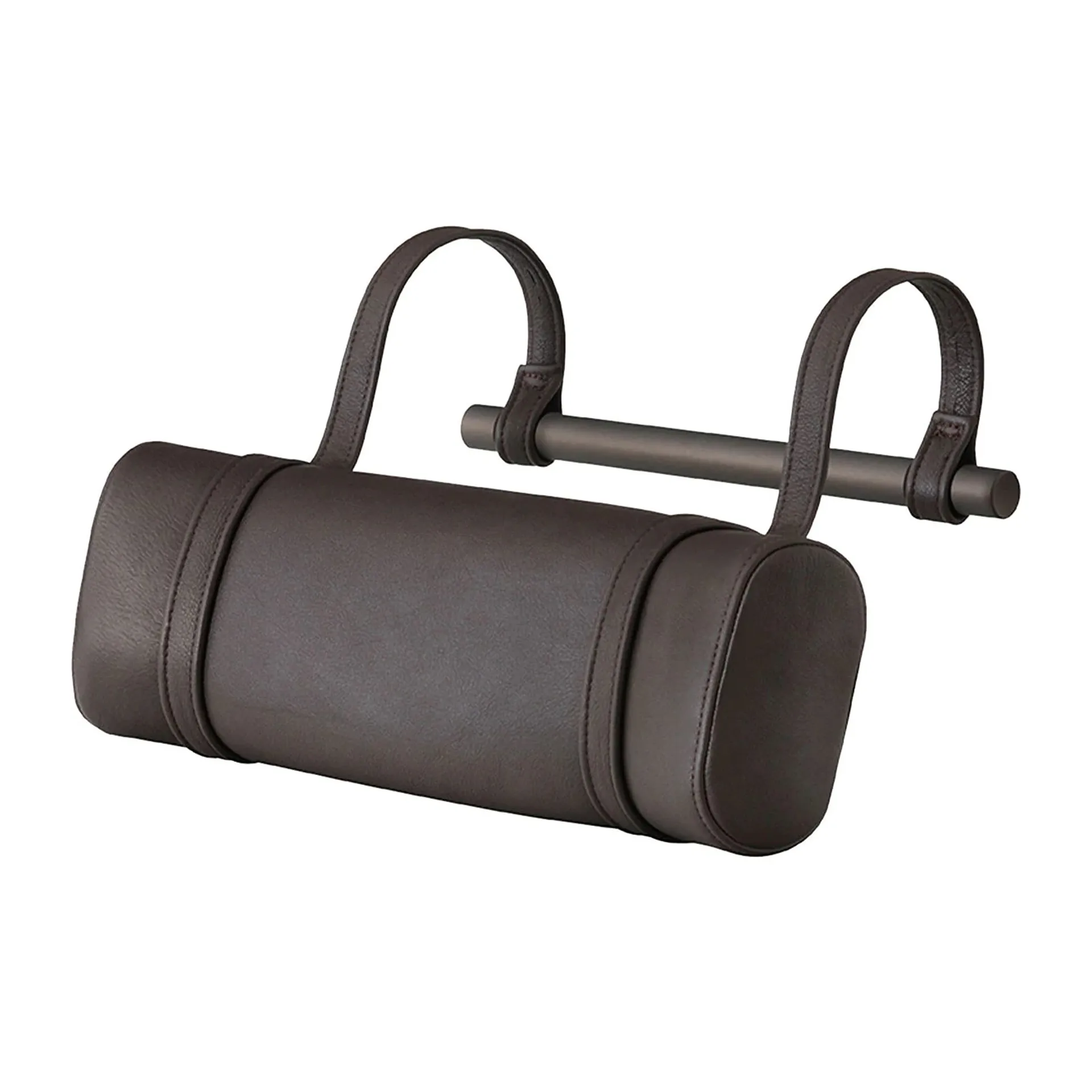 Vipp468 nakkestøtte for Lodge loungestol, Dark leather Vipp