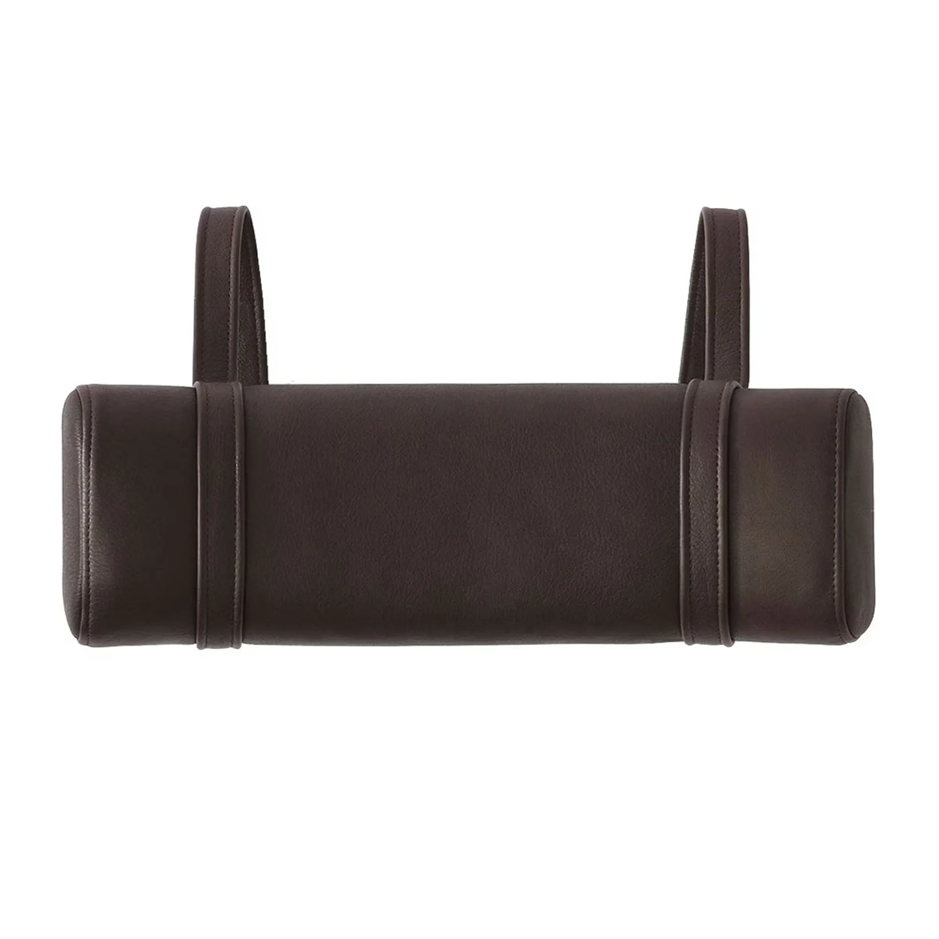 Vipp468 nakkestøtte for Lodge loungestol, Dark leather Vipp