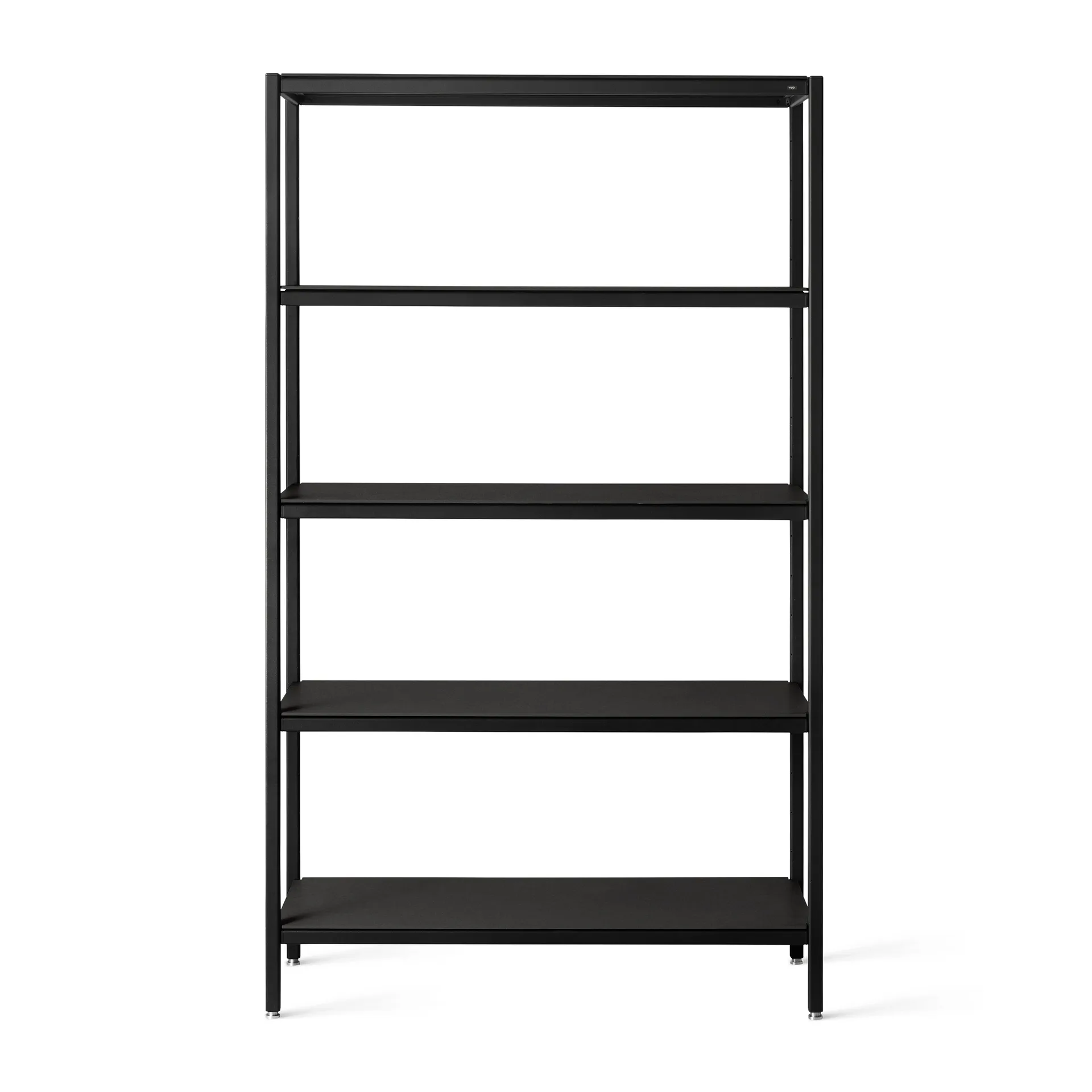 Vipp475 hylle høy 120x45x200 cm, Black laminat Vipp