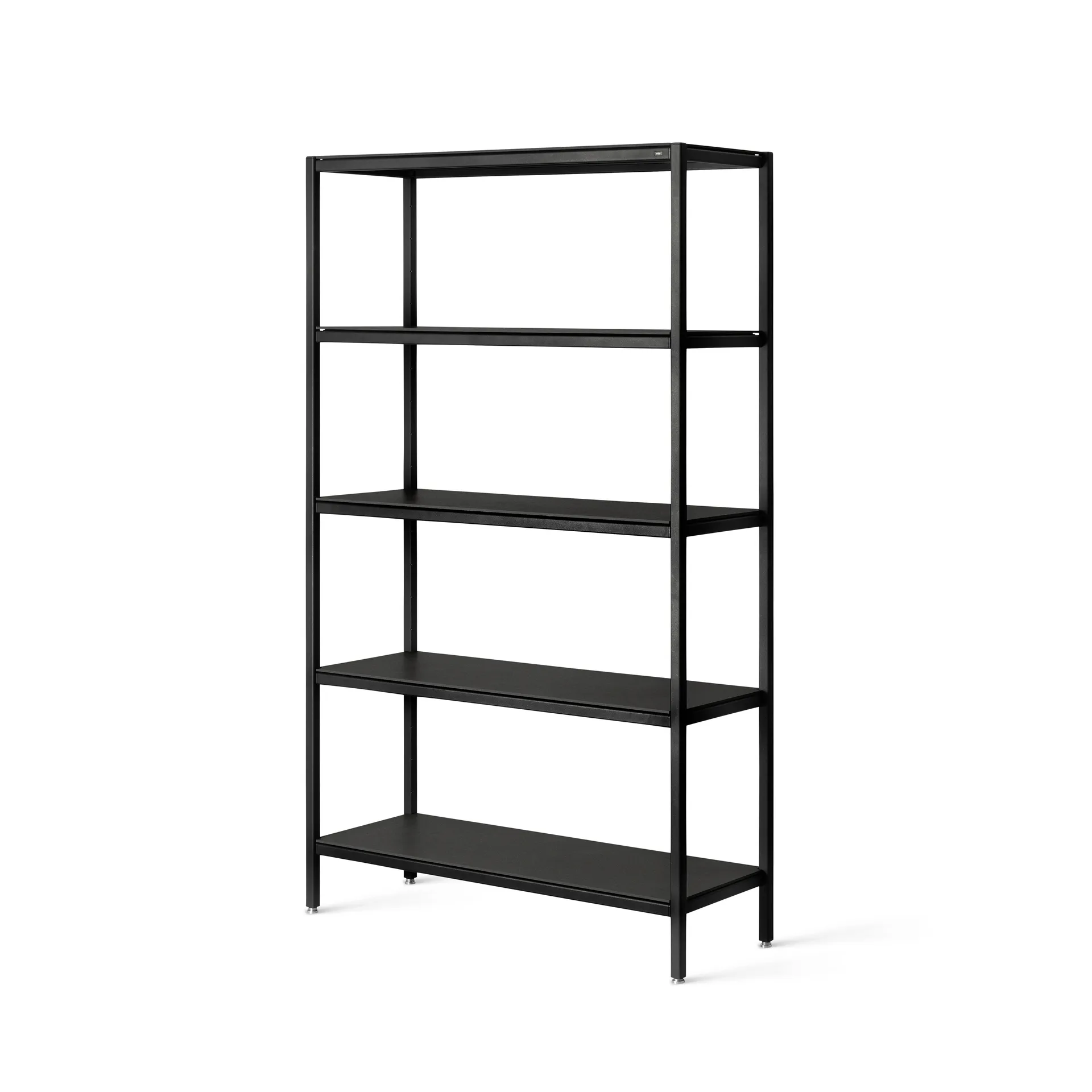 Vipp475 hylle høy 120x45x200 cm, Black laminat Vipp