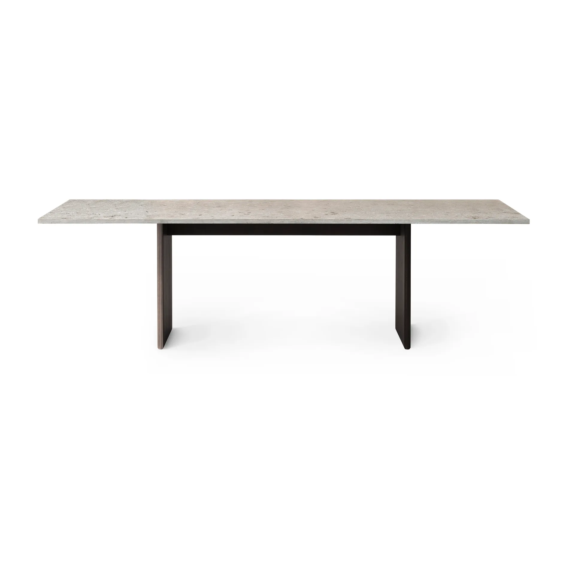 Vipp496 Cabin spisebord 250x100x72,5 cm, Stone top-dark oak Vipp