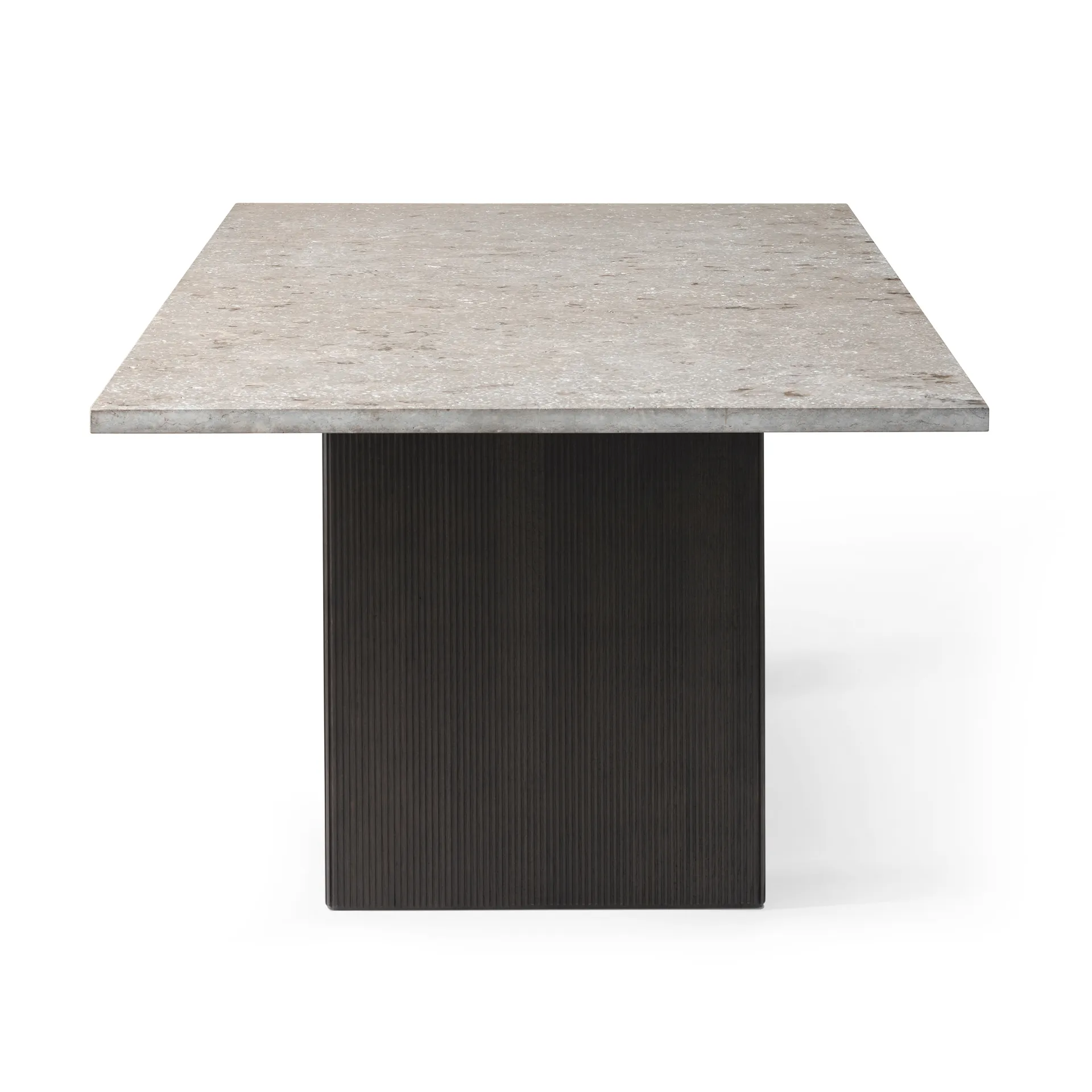 Vipp496 Cabin spisebord 250x100x72,5 cm, Stone top-dark oak Vipp