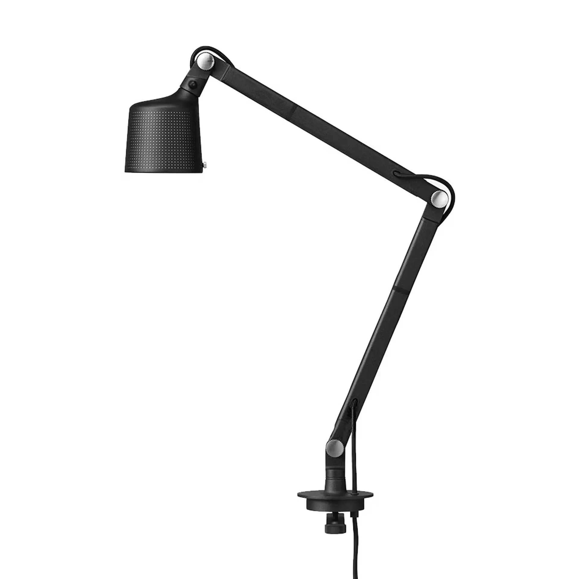 Vipp521 skrivebordslampe med feste, Svart Vipp