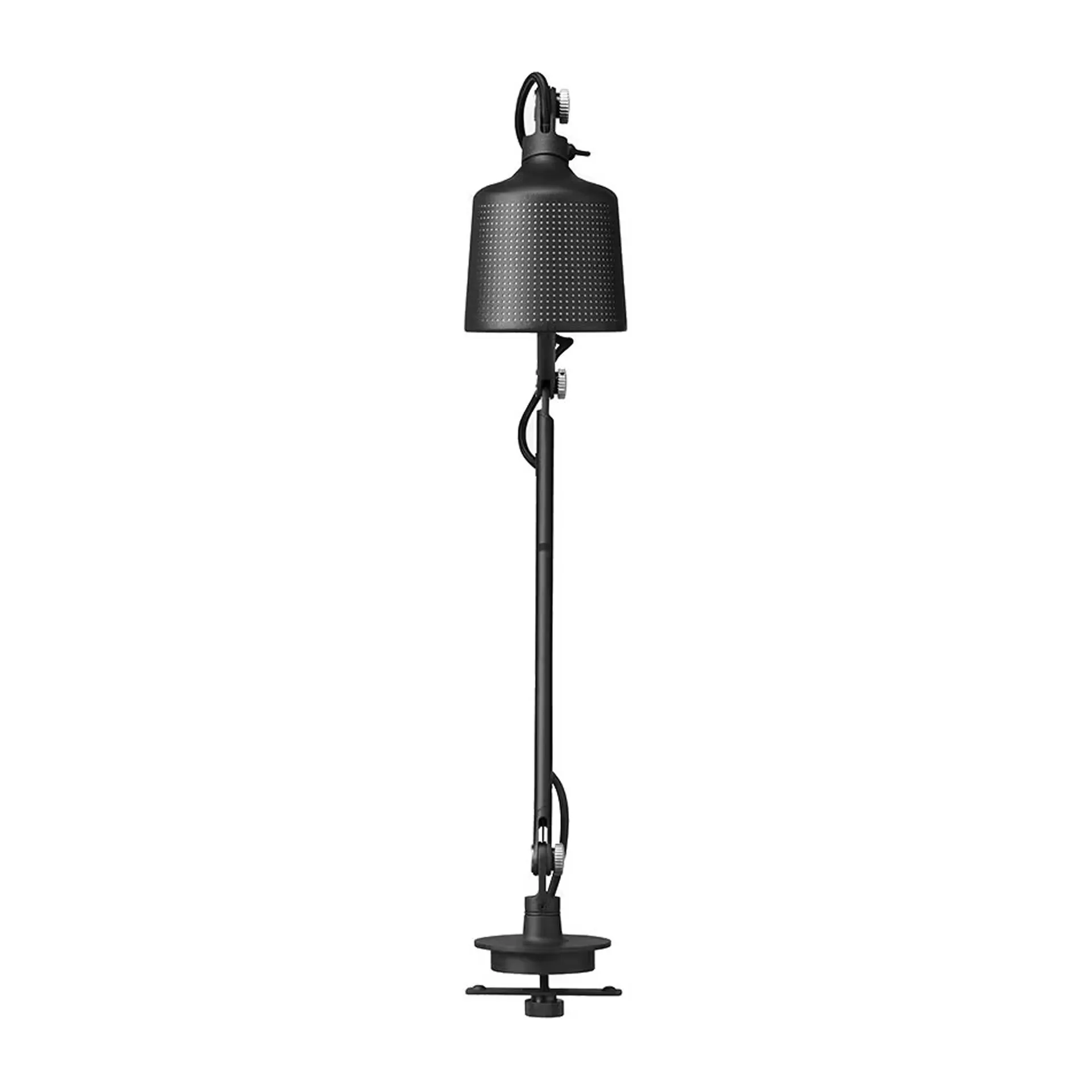 Vipp521 skrivebordslampe med feste, Svart Vipp
