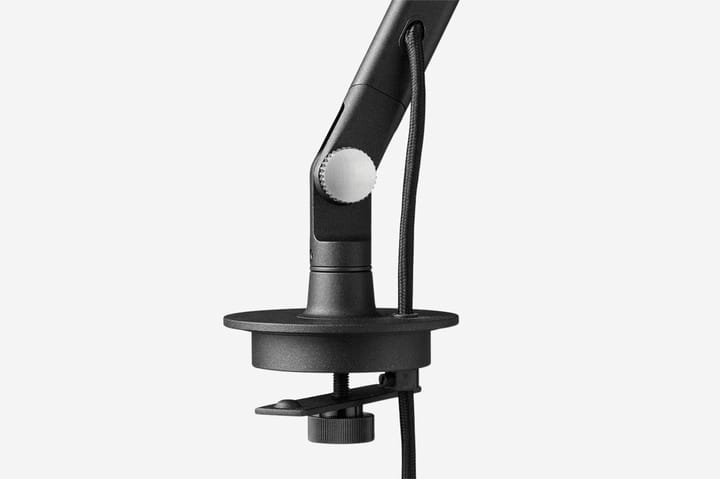 Vipp521 skrivebordslampe med feste, Svart Vipp