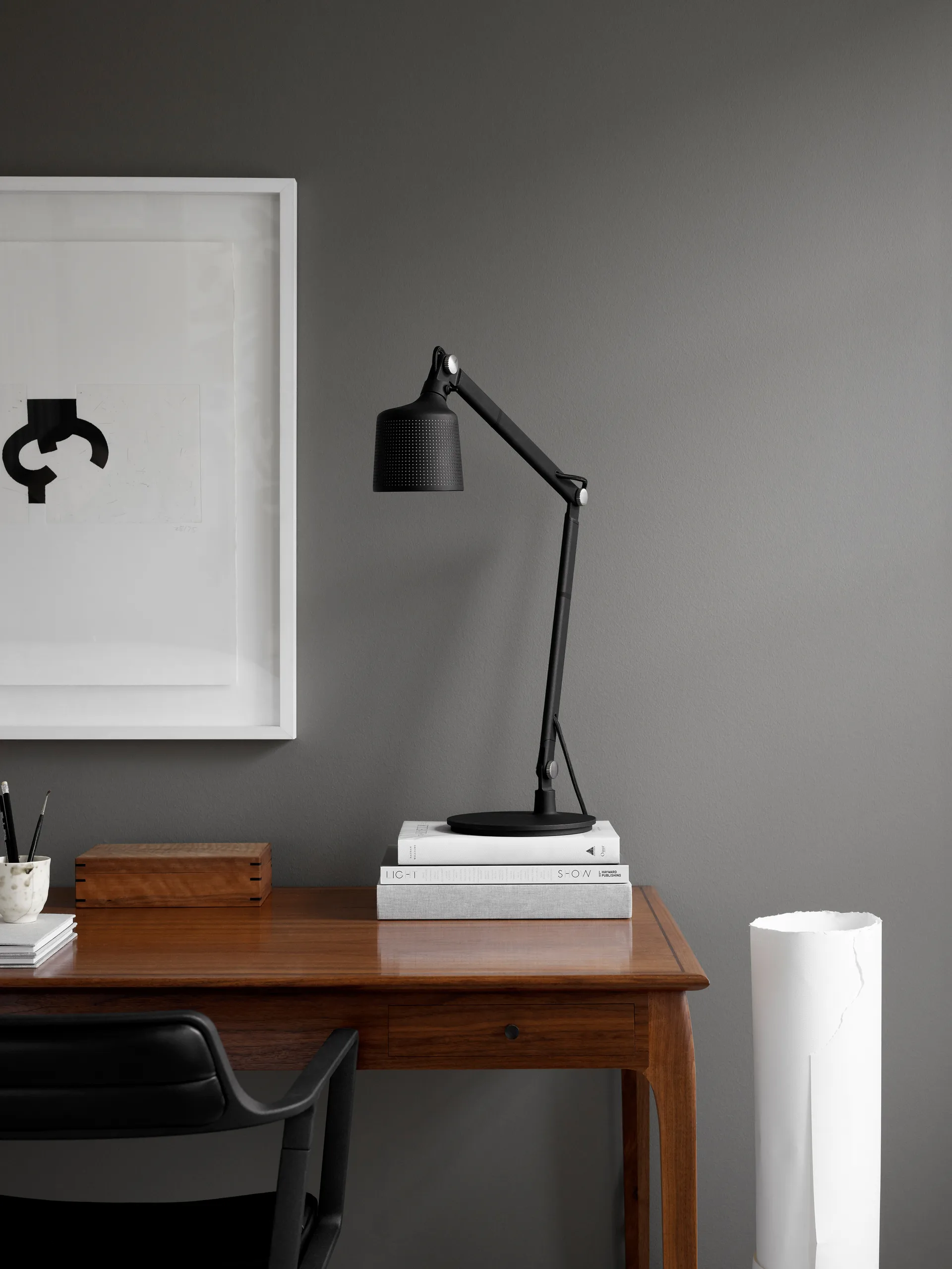 Vipp521 skrivebordslampe, Svart Vipp