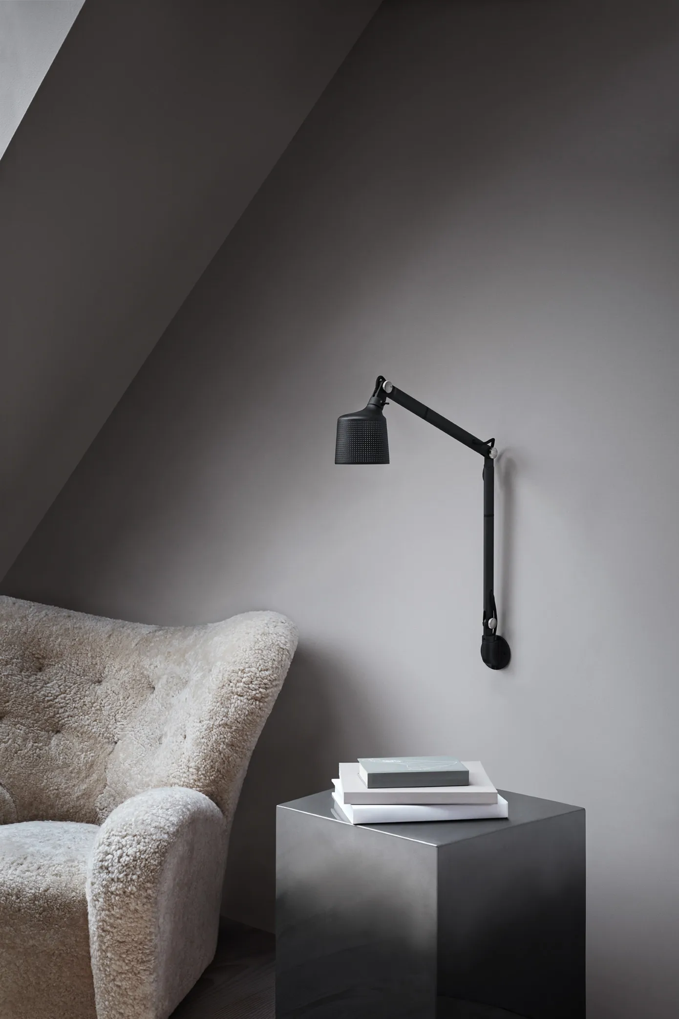 Vipp522 vegglampe, Svart Vipp