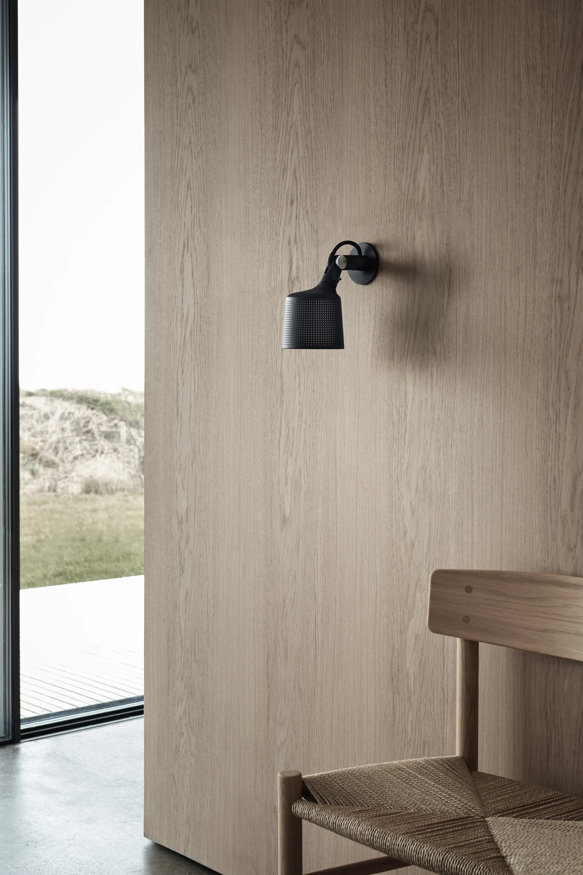 Vipp524 spotlight vegg, Svart Vipp