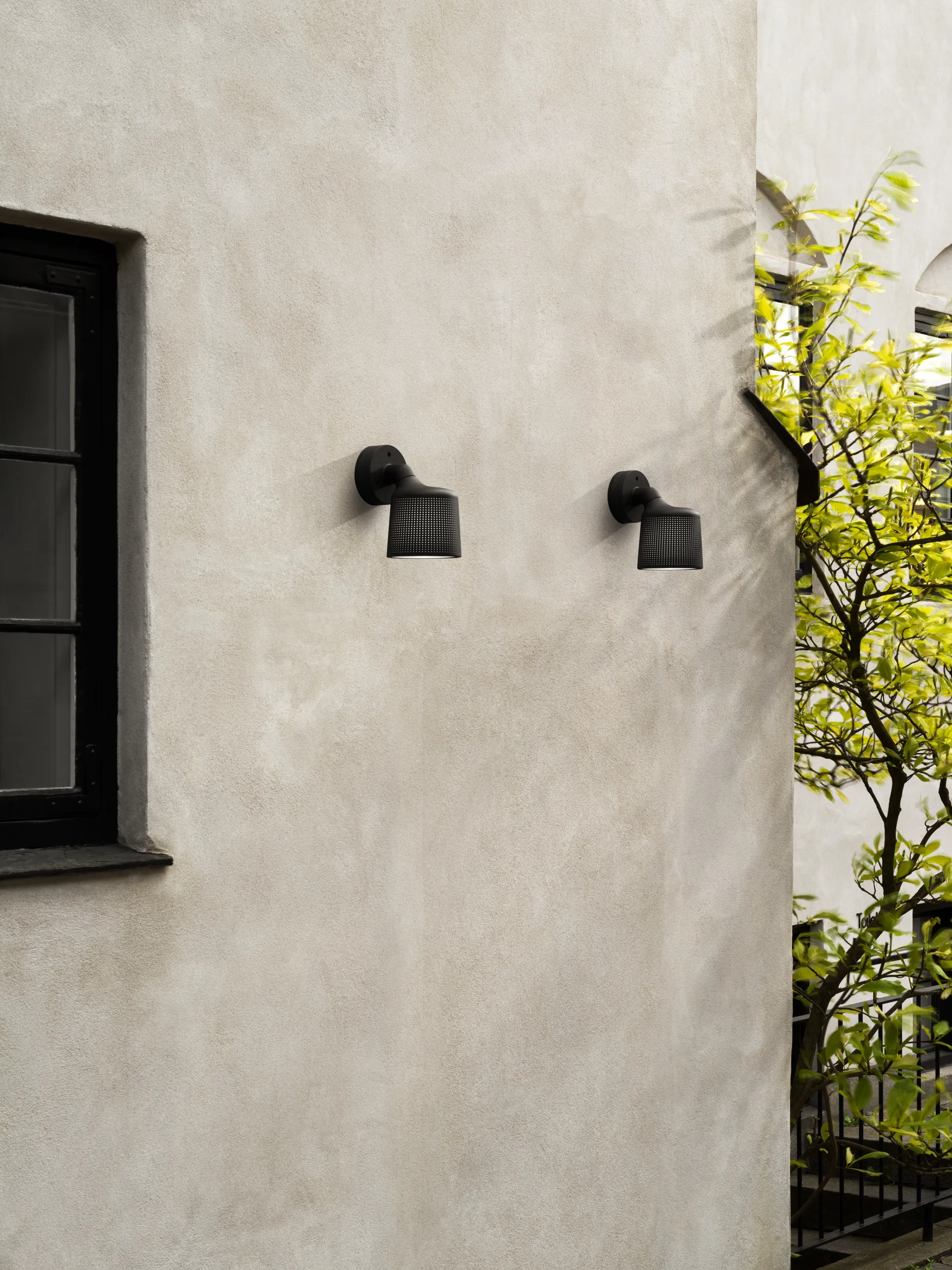 Vipp551 outdoor spotlight vegg, Svart Vipp