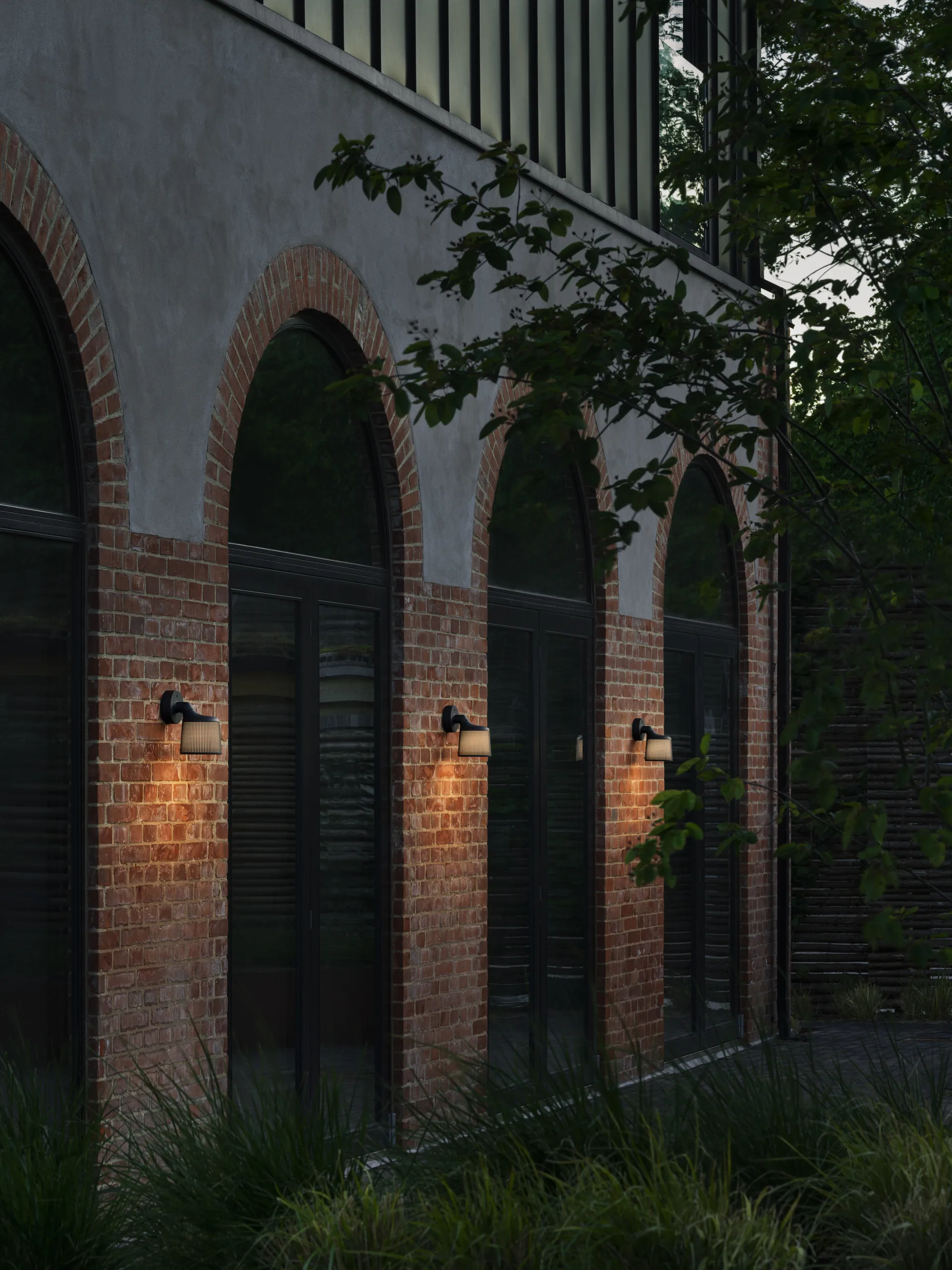 Vipp551 outdoor spotlight vegg, Svart Vipp