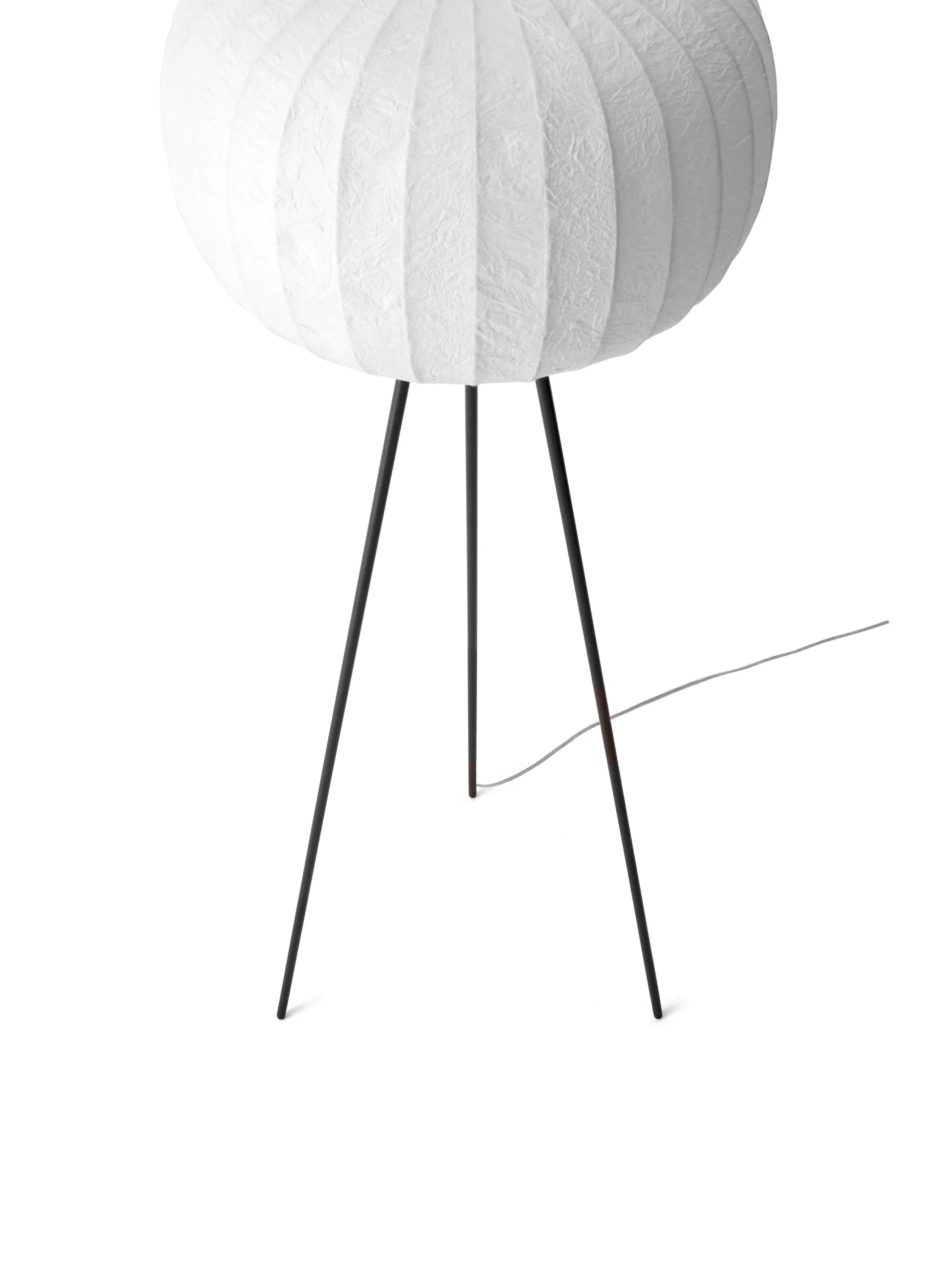 Vipp581 Paper gulvlampe 112 cm, Dark oak-white Vipp