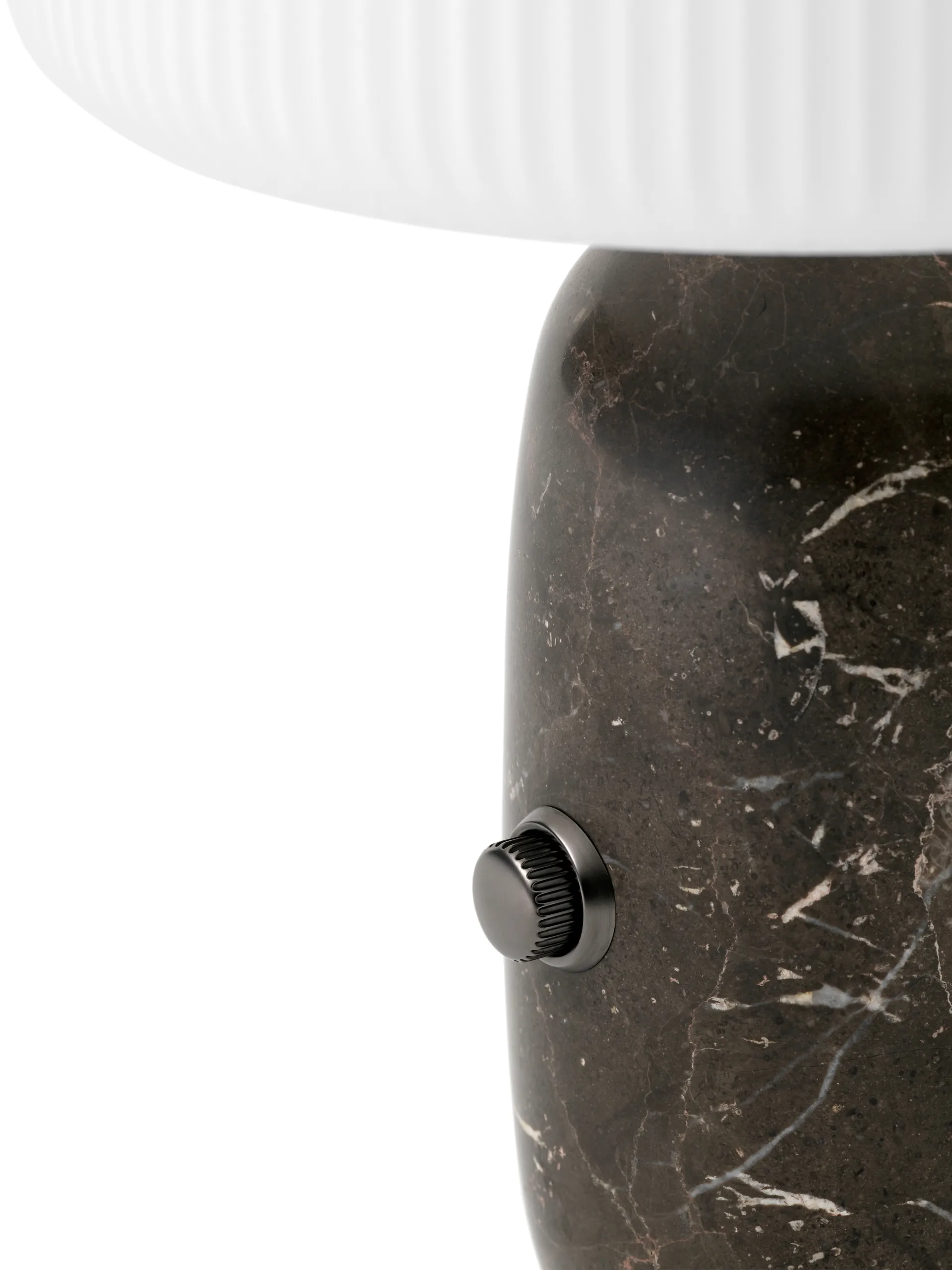 Vipp591 Sculpture bordlampe liten 39 cm, Grey marble Vipp