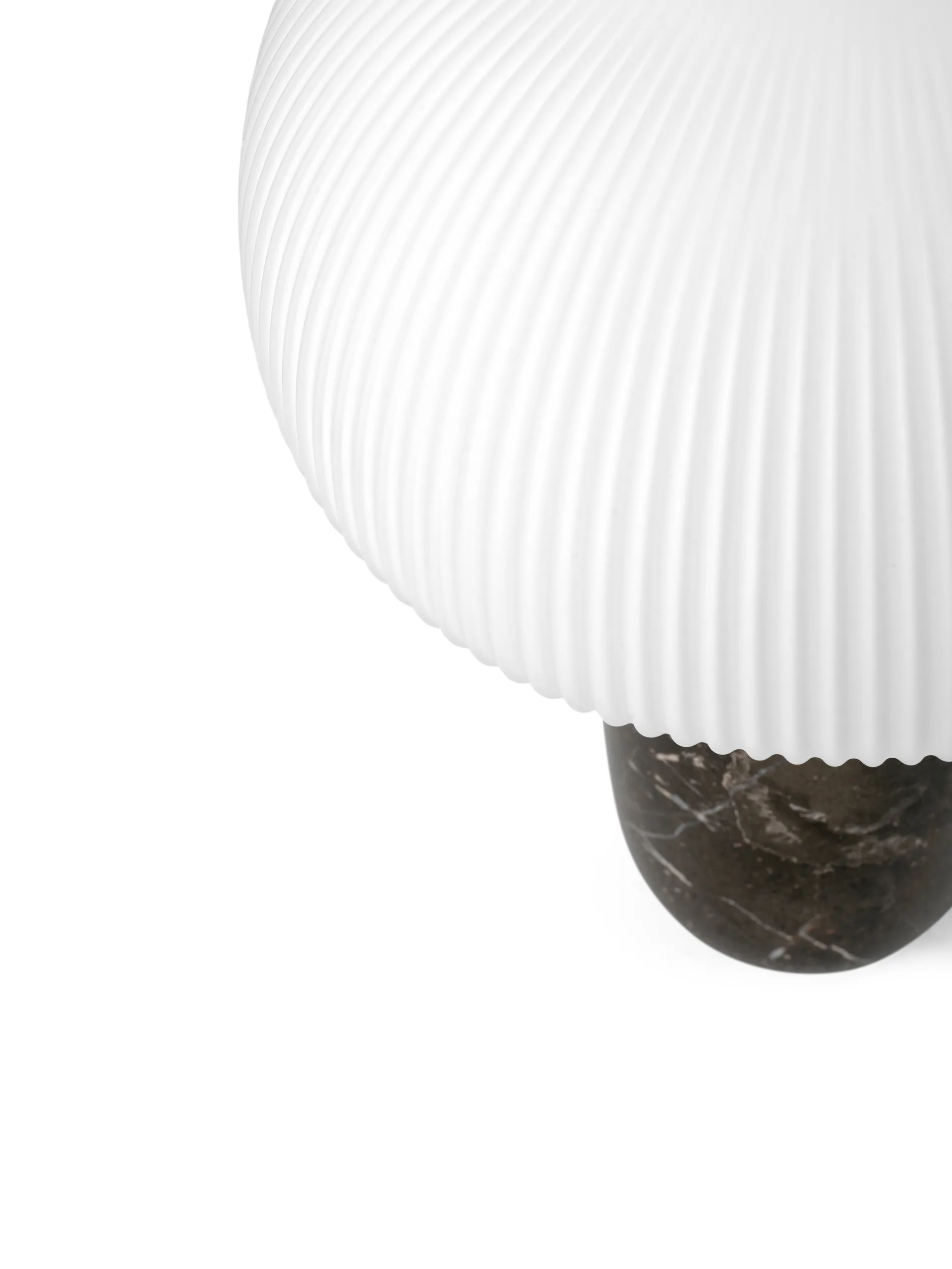 Vipp591 Sculpture bordlampe liten 39 cm, Grey marble Vipp