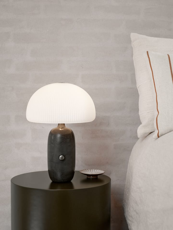 Vipp591 Sculpture bordlampe liten 39 cm, Grey marble Vipp