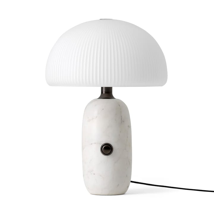 Vipp591 Sculpture bordlampe liten 39 cm, White marble Vipp