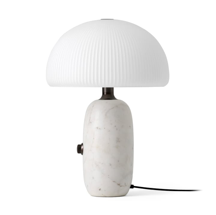 Vipp591 Sculpture bordlampe liten 39 cm, White marble Vipp