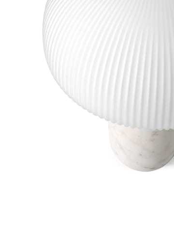 Vipp591 Sculpture bordlampe liten 39 cm - White marble - Vipp