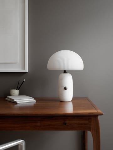 Vipp591 Sculpture bordlampe liten 39 cm - White marble - Vipp