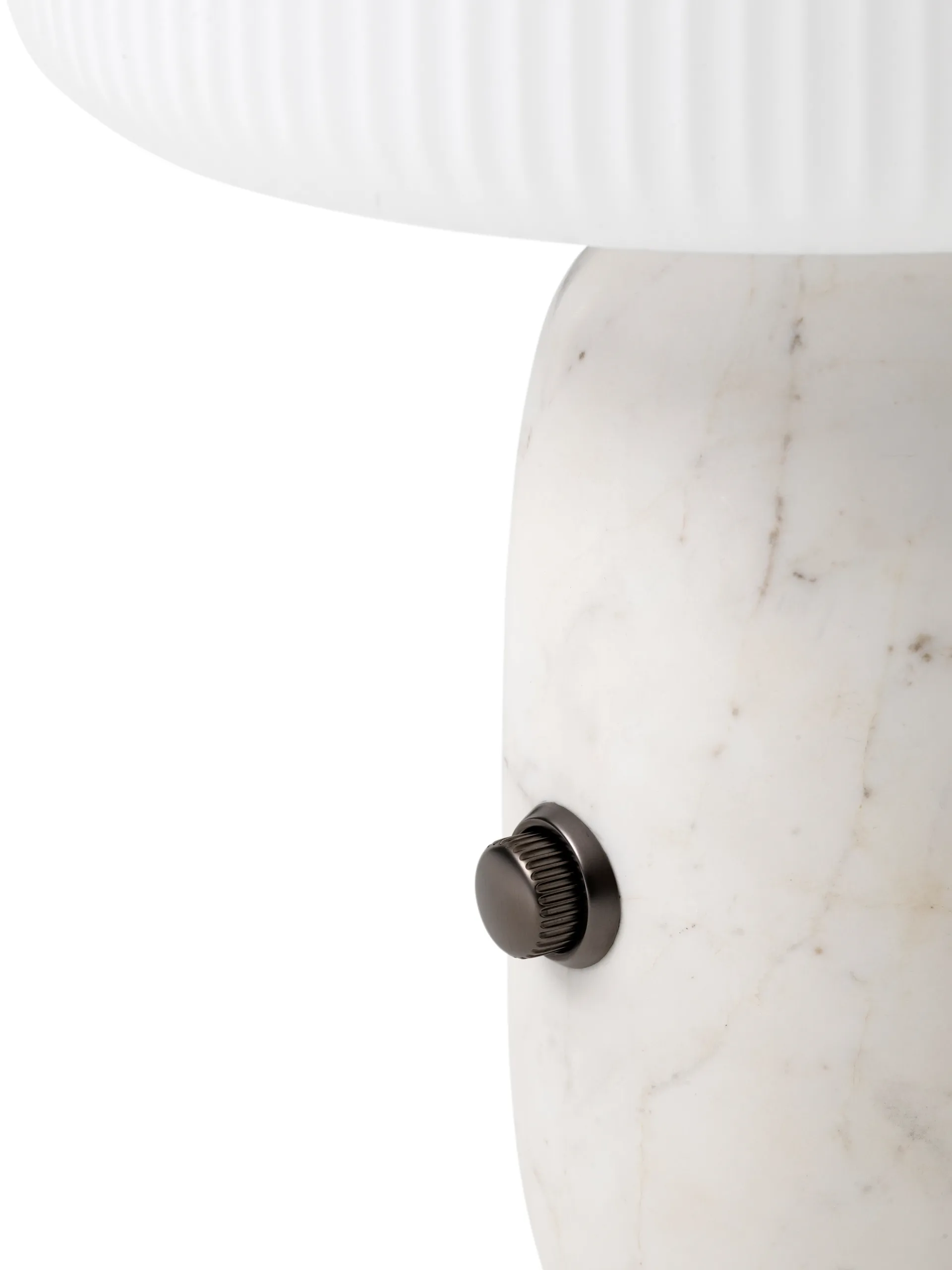 Vipp592 Sculpture bordlampe 52 cm, White marble Vipp