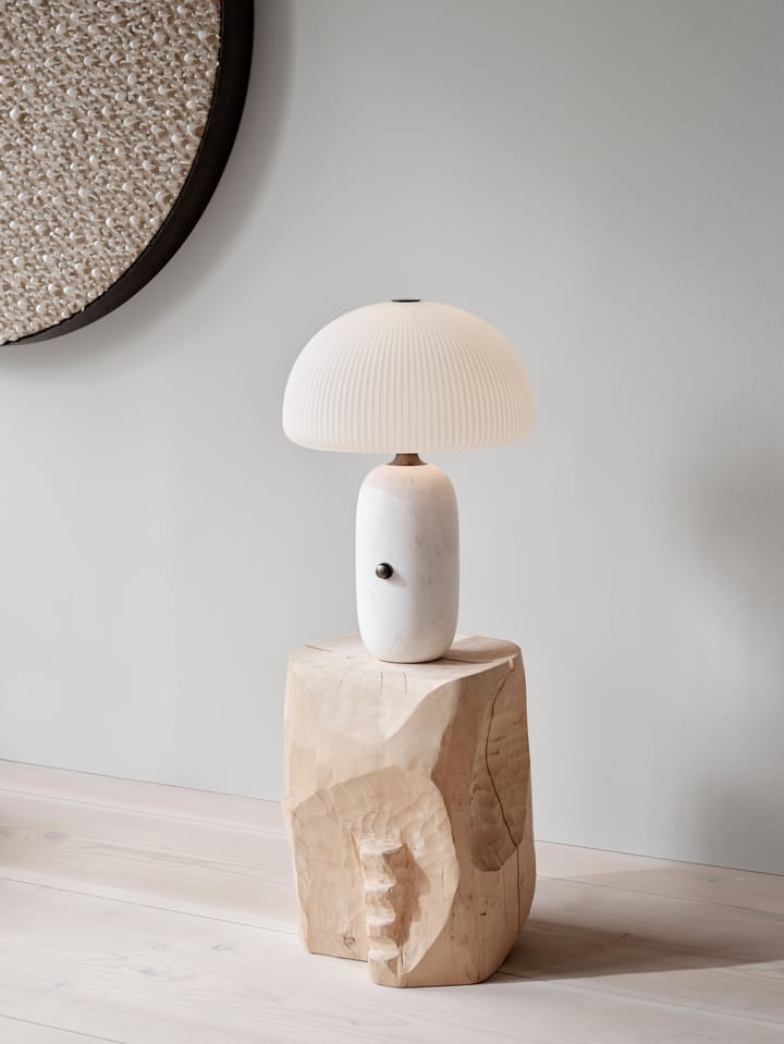 Vipp592 Sculpture bordlampe 52 cm, White marble Vipp