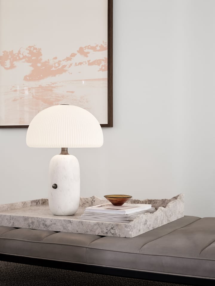 Vipp592 Sculpture bordlampe 52 cm, White marble Vipp