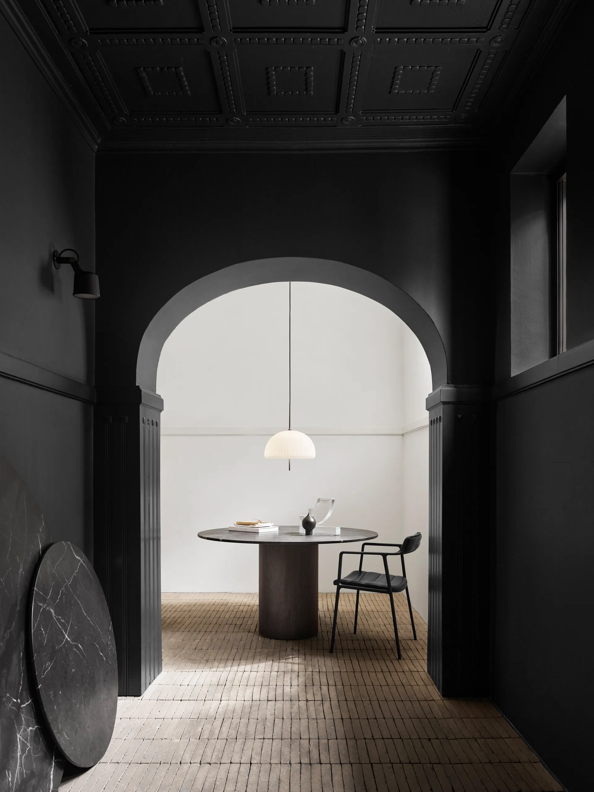 Vipp595 Sculpture pendel, Hvit Vipp