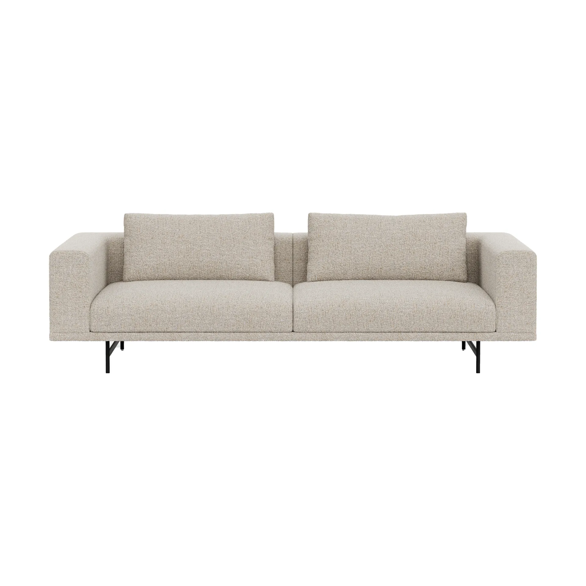 Vipp610 Loft 3-seters sofa, Bark off white-black Vipp