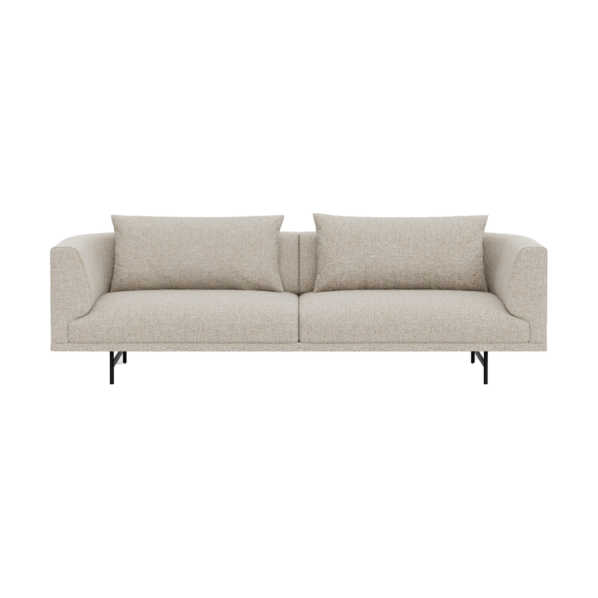 Vipp632 Chimney 3-seters sofa, Bark off white-black Vipp