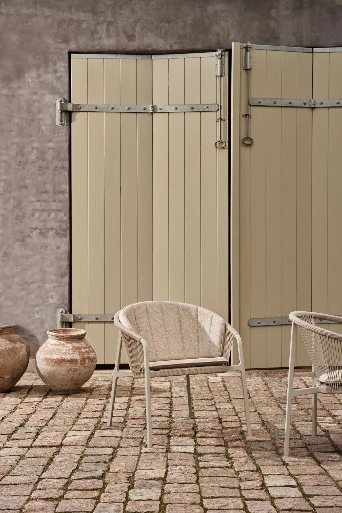 Vipp710 Lagrasse sete/ryggpute til stol, Dune sand Vipp