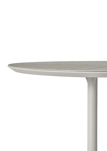 Vipp717 Open-Air cafébord - Warm grey-aluminium, Ø74 cm - Vipp