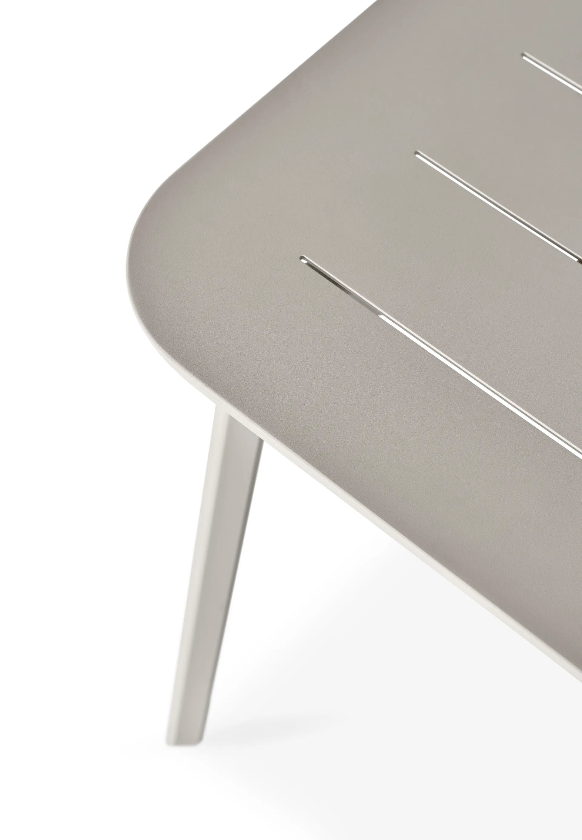 Vipp732 Lagrasse spisebord, Warm grey, 95x95x74 cm Vipp