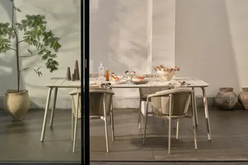 Vipp733 Lagrasse spisebord - Warm grey, 220x95 cm - Vipp