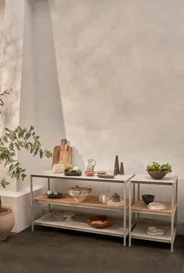 Vipp740 Open-Air kjøkkenmodul small - Warm grey, 59x59x93 cm - Vipp