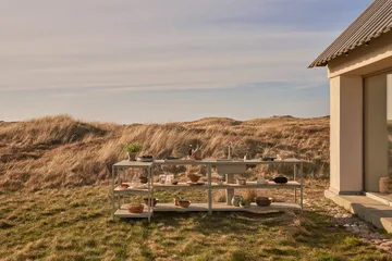 Vipp741 Open-Air kjøkkenmodul large - Warm grey, 154x59x93 cm - Vipp