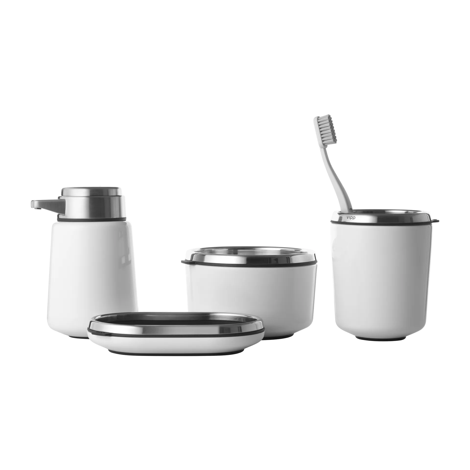 Vipp9 såpepumpe 400 ml, Hvit Vipp