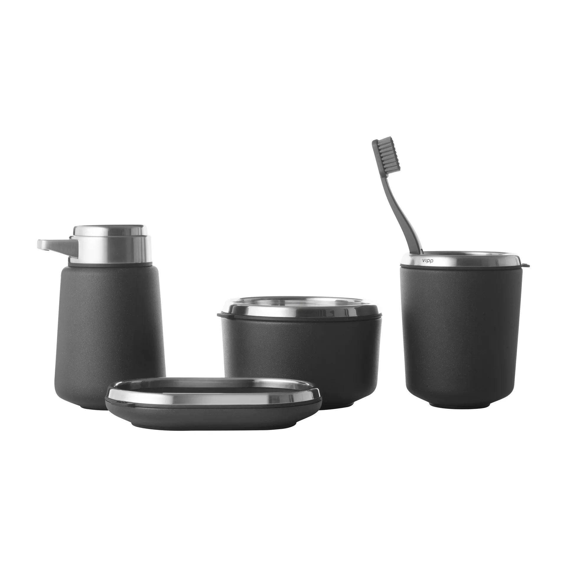 Vipp9 såpepumpe 400 ml, Svart Vipp