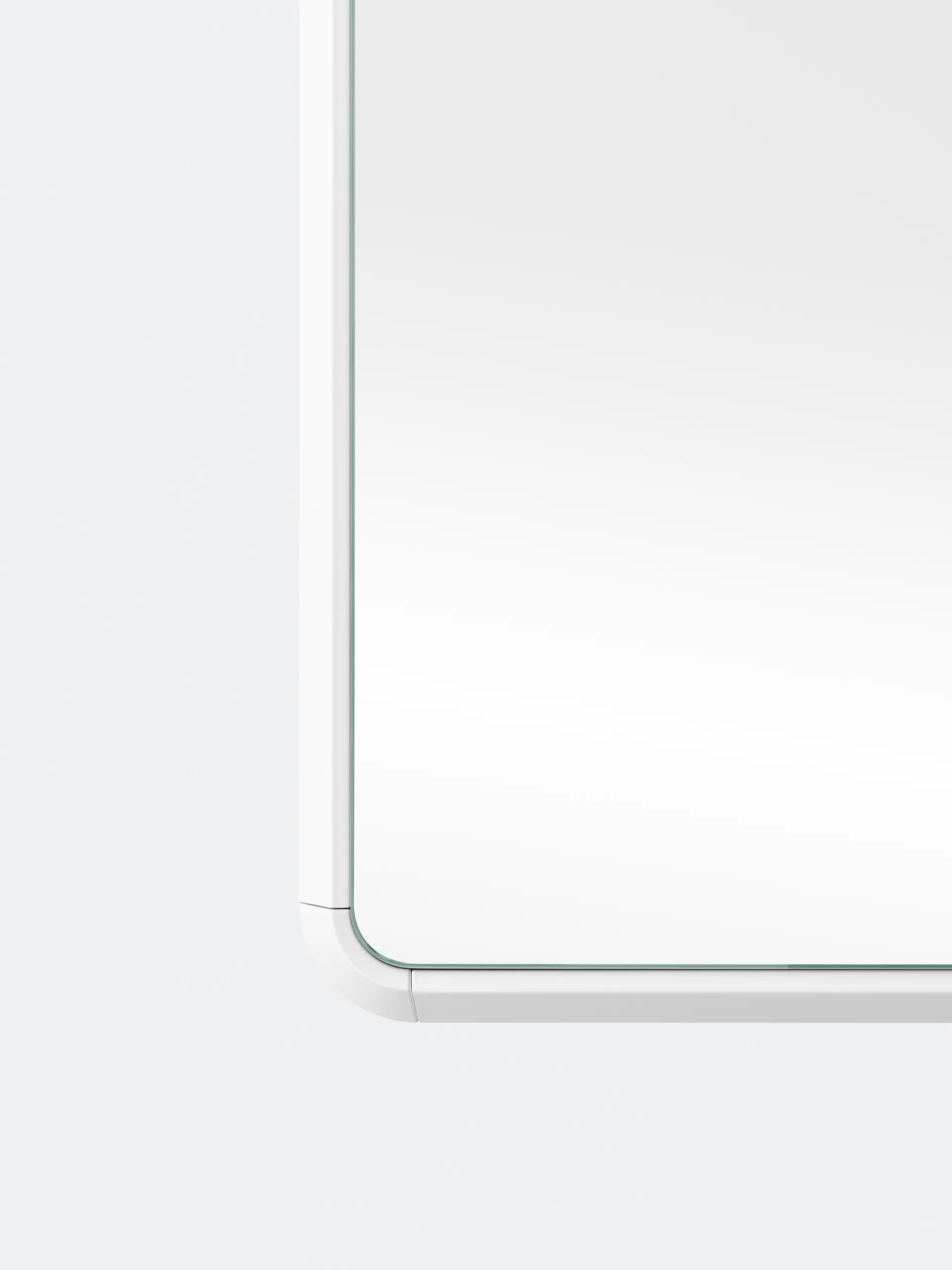 Vipp911 veggspeil small 50x66,5 cm, Hvit Vipp