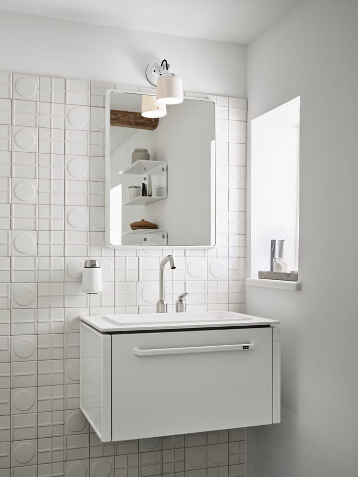 Vipp911 veggspeil small 50x66,5 cm, Hvit Vipp