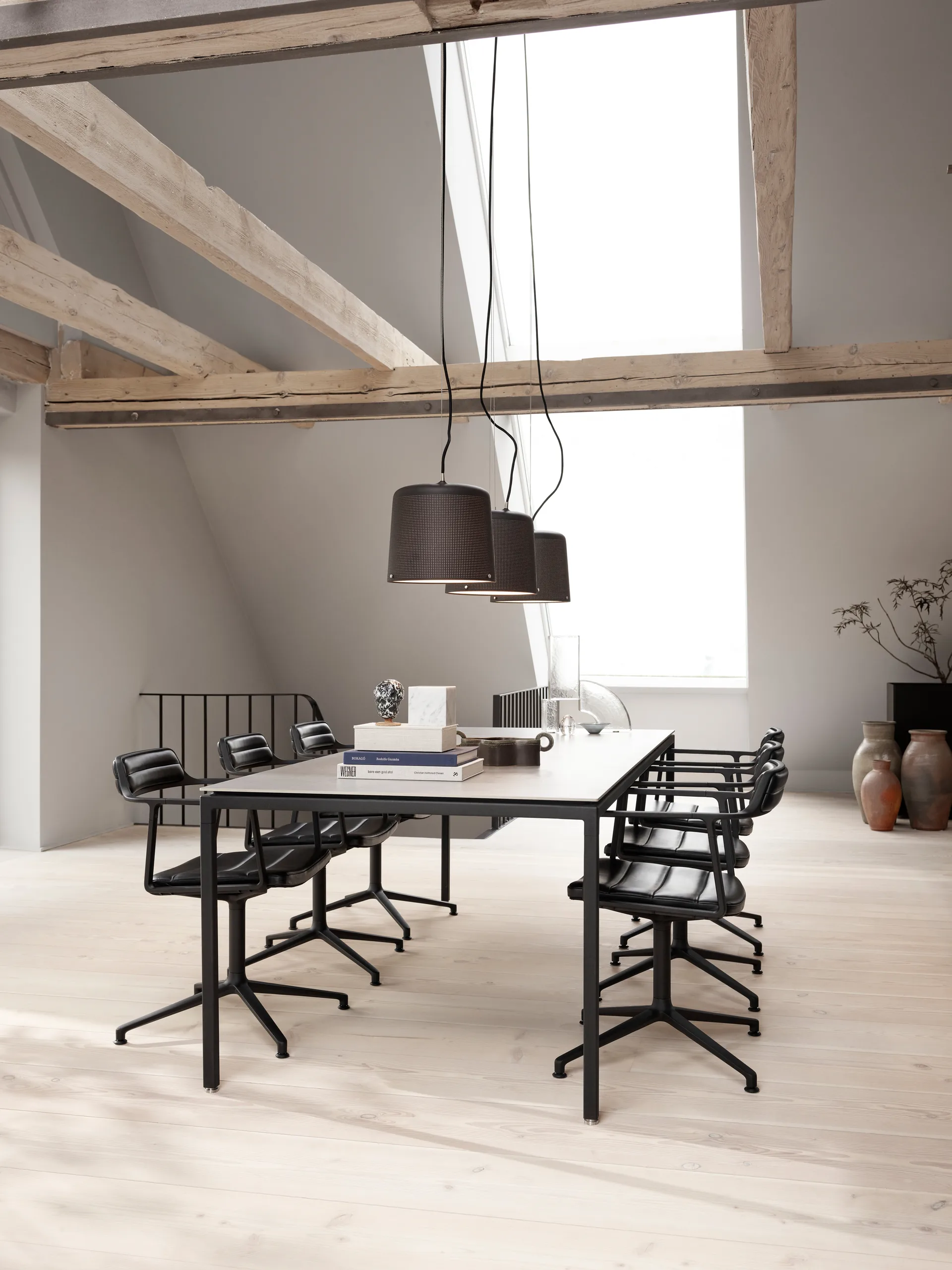 Vipp971 spisebord 200x95x72,5 cm, Keramikk Vipp