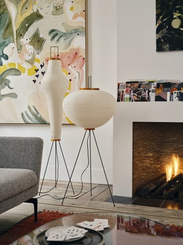 Akari 10A Standard lamp gulvlampe - Hvit - Vitra