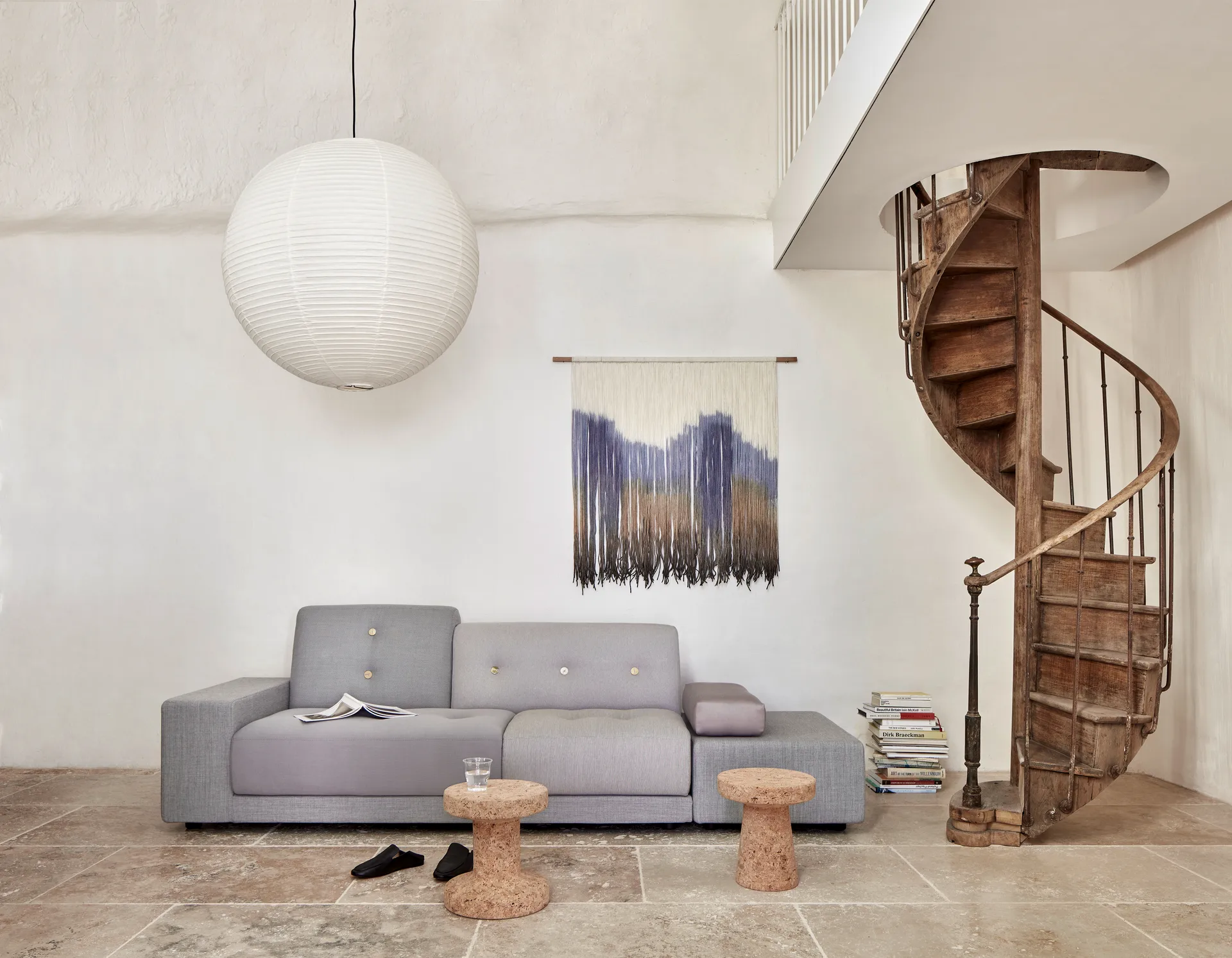 Akari 120A pendel Ø120 cm, Hvit Vitra