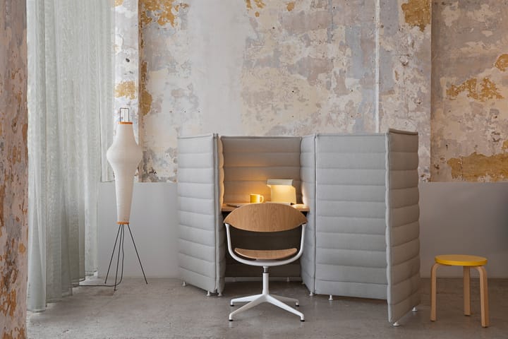 Akari 14A gulvlampe 158 cm, Hvit Vitra