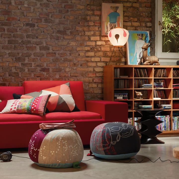 Akari 3AD bordlampe, Hvit-Svart-Orange Vitra