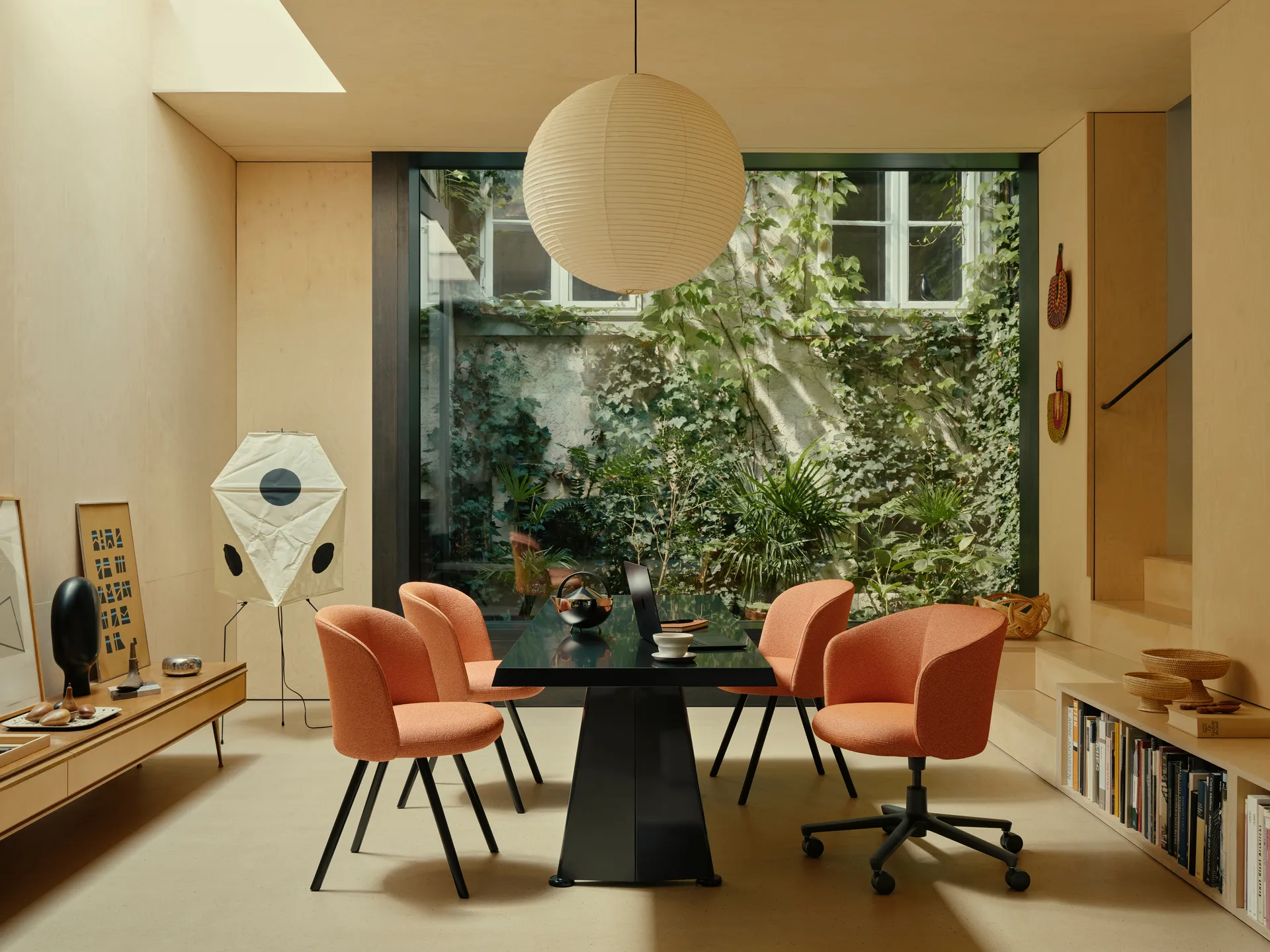 Akari 75A pendel Ø75 cm, Hvit Vitra