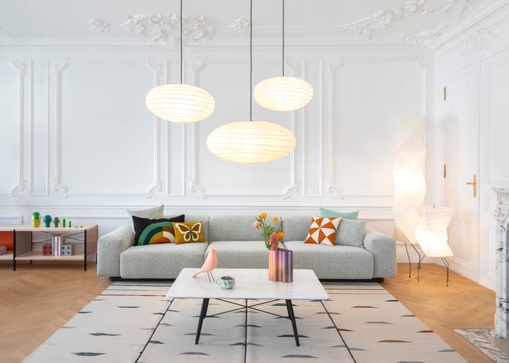 Akari UF4-33N gulvlampe 190 cm, Hvit Vitra