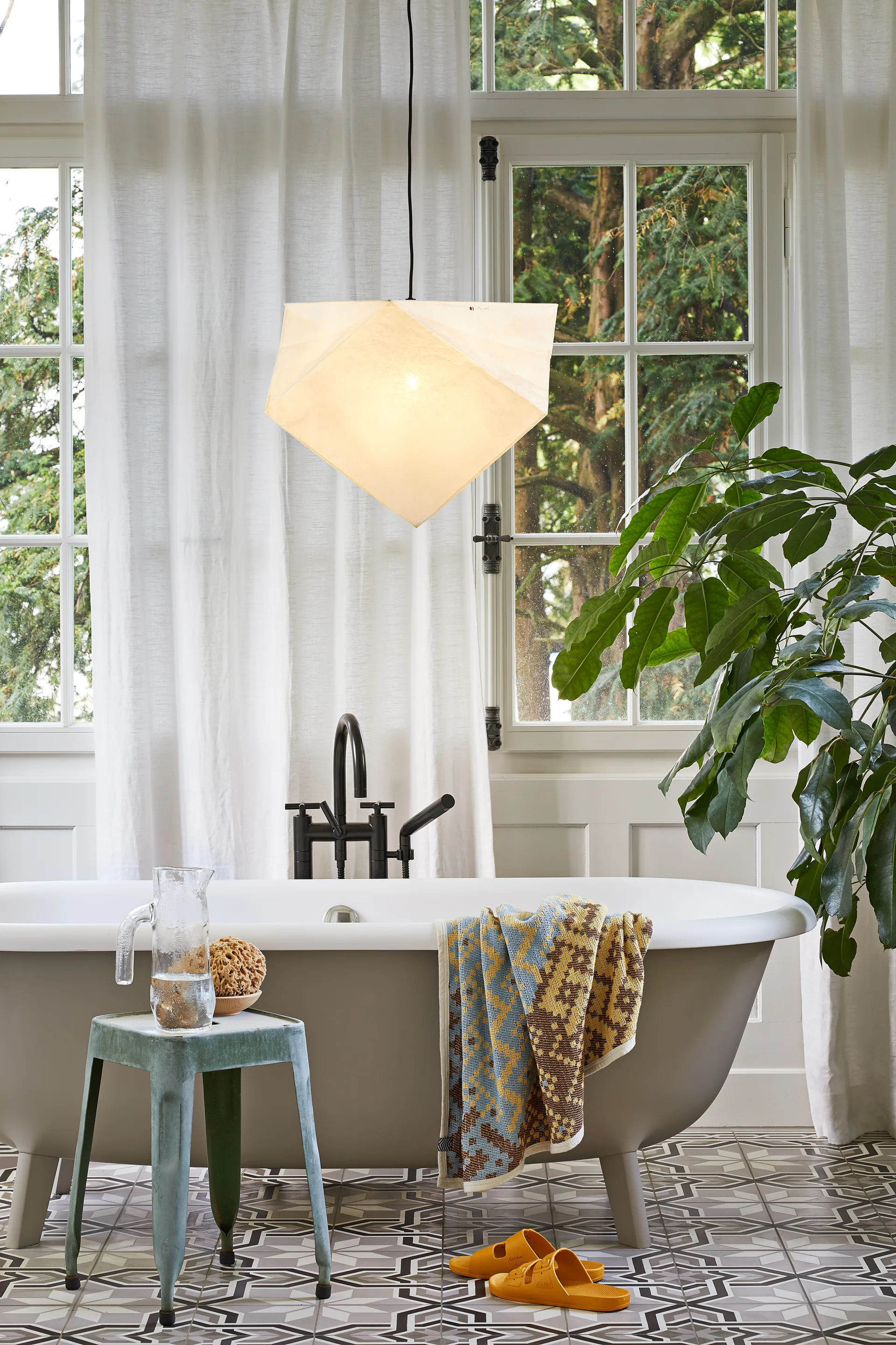 Akari YP1 pendel Ø 38 cm, Hvit Vitra